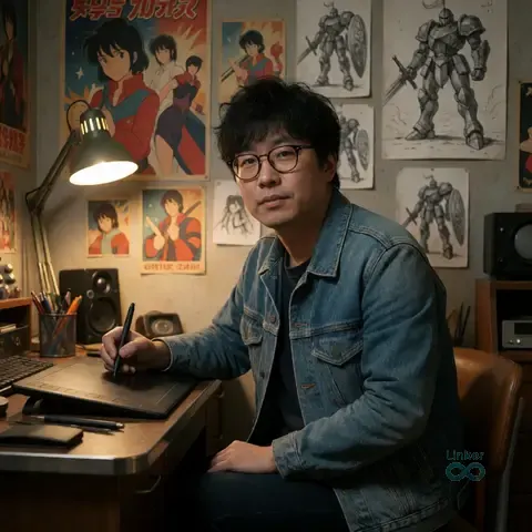 AI-generated virtual artist 박도윤 DOYUN.PARK