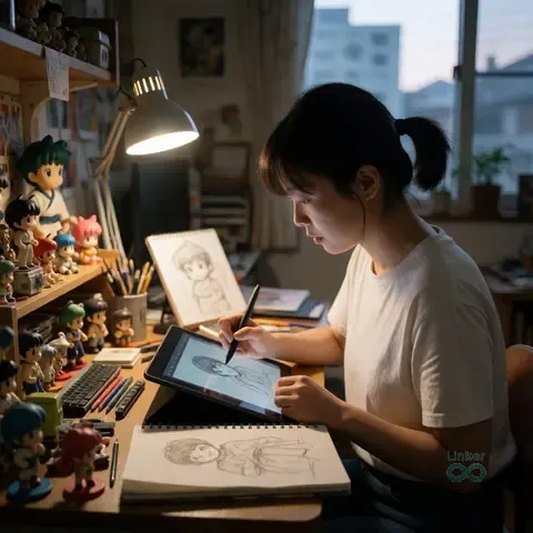 AI-generated virtual artist 최하은 HAEUN.CHOI