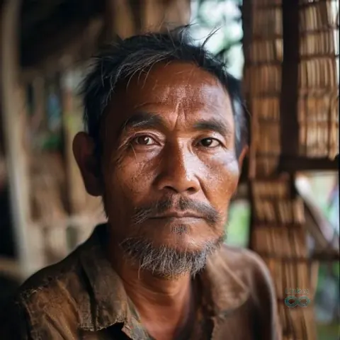 AI-generated virtual artist Budi Santoso