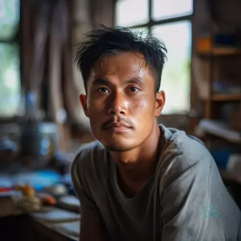 AI-generated virtual artist Rizky Aditya