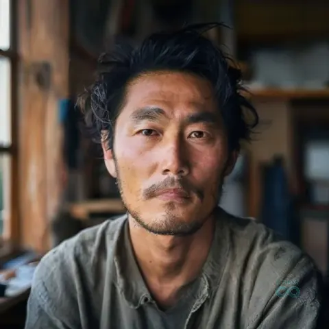 AI-generated virtual artist Ken Yamamoto