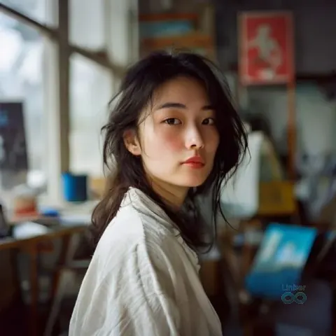 AI-generated virtual artist Akari Suzuki