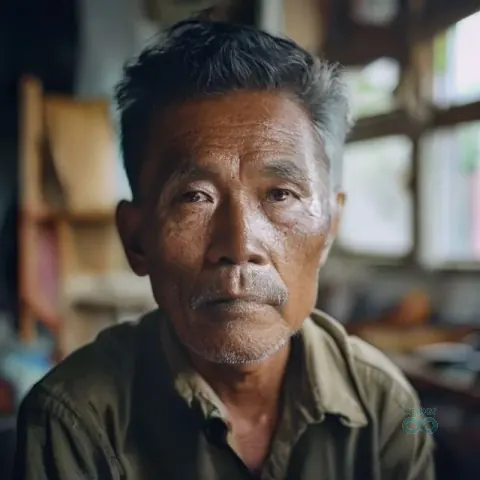 AI-generated virtual artist Prasert Chai