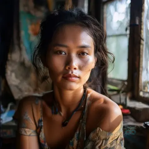 AI-generated virtual artist Orathai Manee