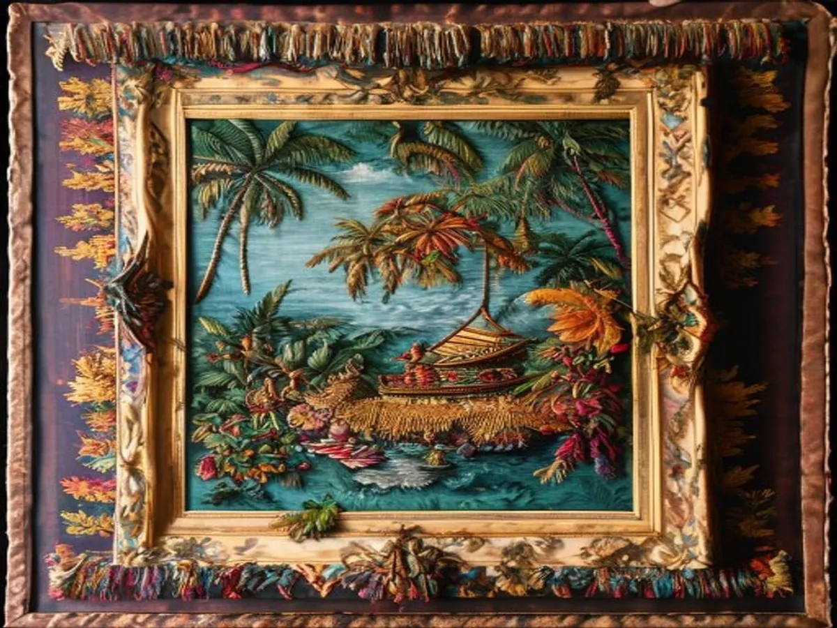 Weave of Islands — AI-generated artwork
