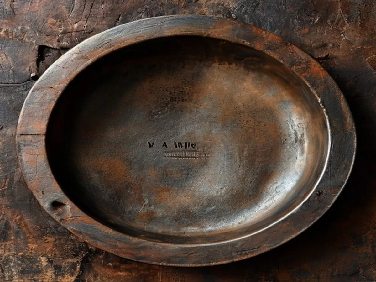 Hammered Bowl — AI-generated artwork