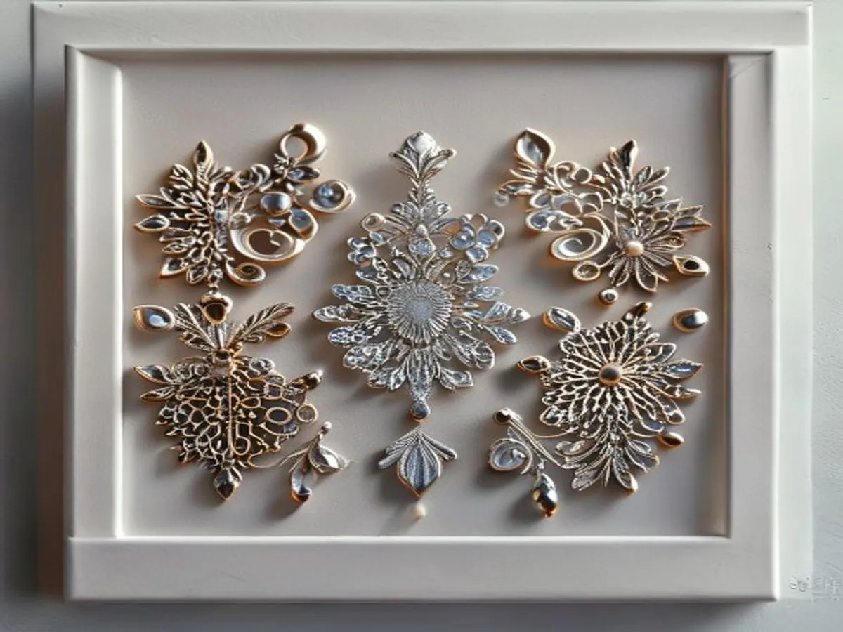 Silver Filigree Set — AI-generated artwork