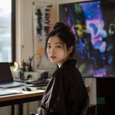 AI-generated virtual artist Arin Bae