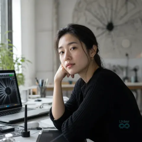 AI-generated virtual artist Chaeyoung Moon
