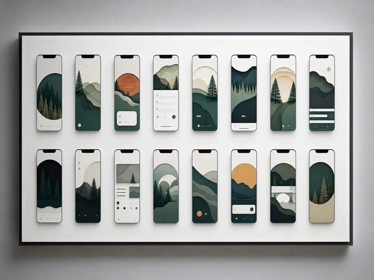 Tab Forest — AI-generated artwork