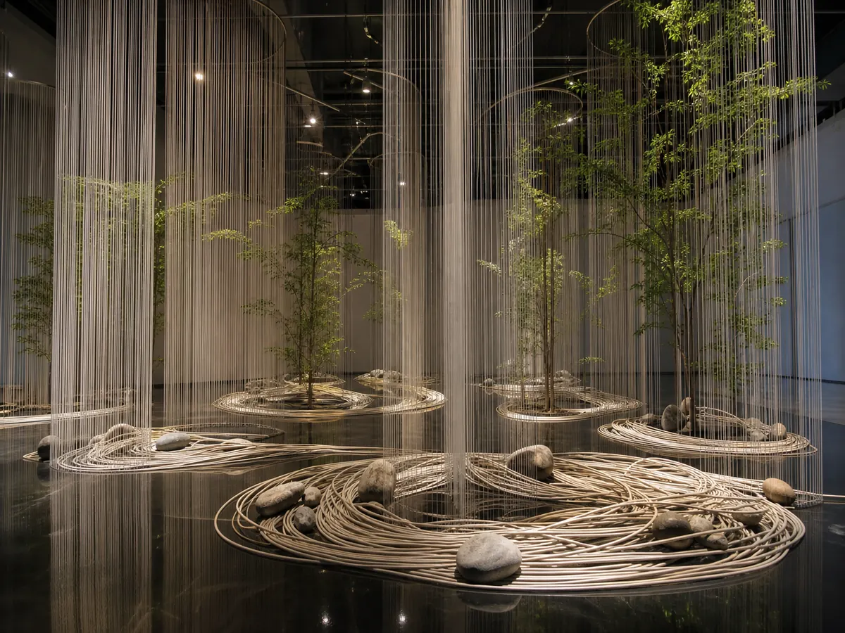 Cable Garden — AI-generated artwork