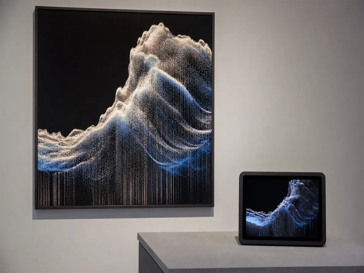 Rule Cascade — AI-generated artwork