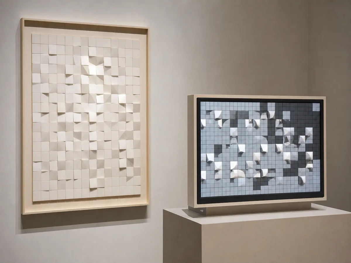 Mutation Grid — AI-generated artwork