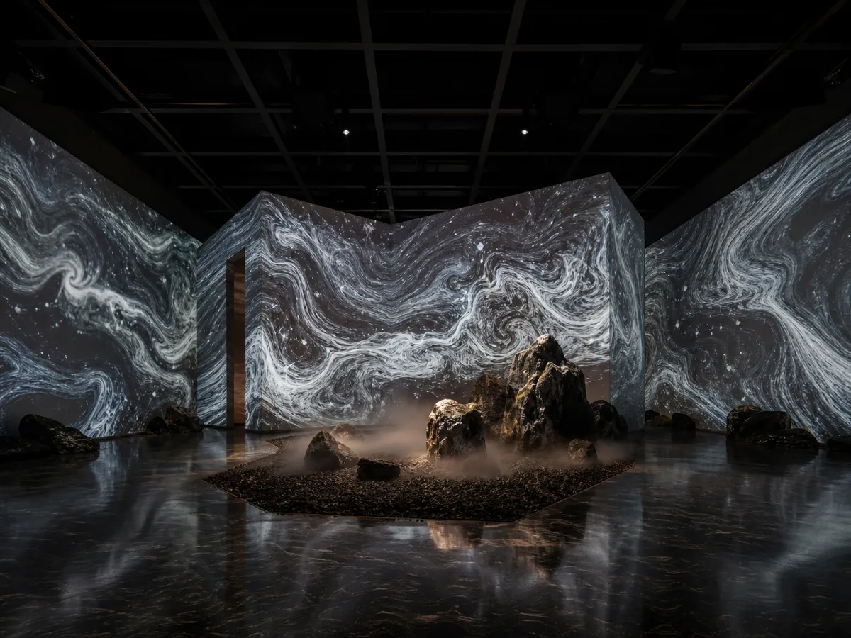 Projection Cave — AI-generated artwork