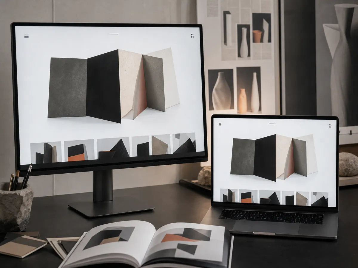 Folded Menu — AI-generated artwork