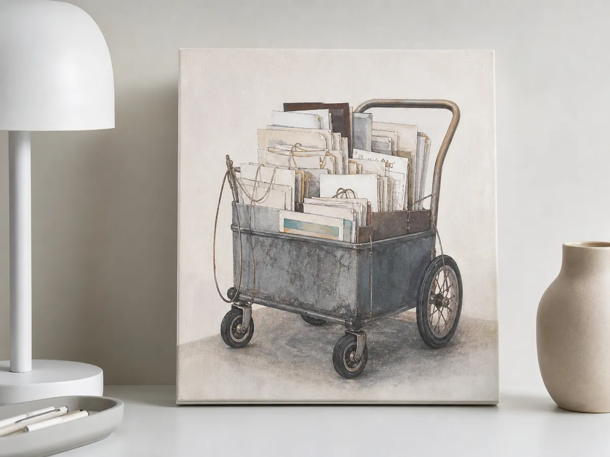 Cart Poetry — AI-generated artwork