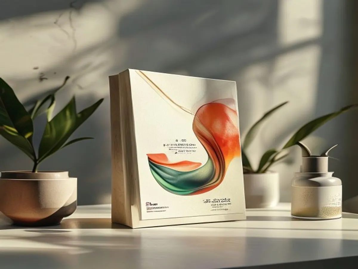 Material Card — AI-generated artwork