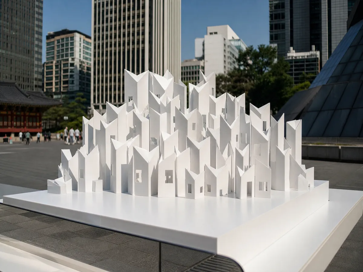 Fold City — AI-generated artwork