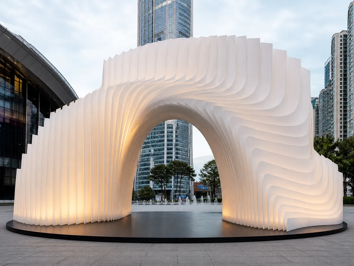 Paper Arch — AI-generated artwork