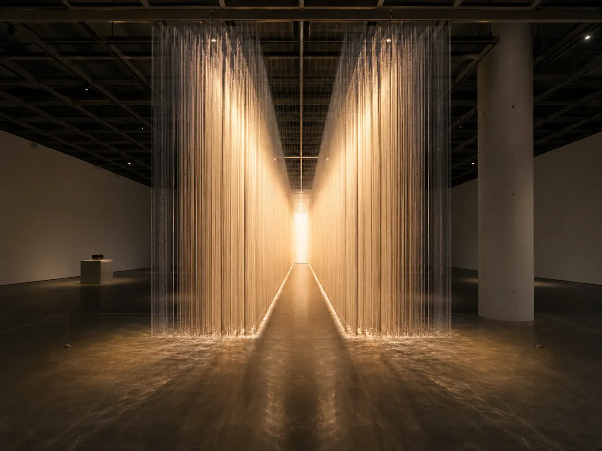 Light Corridor — AI-generated artwork