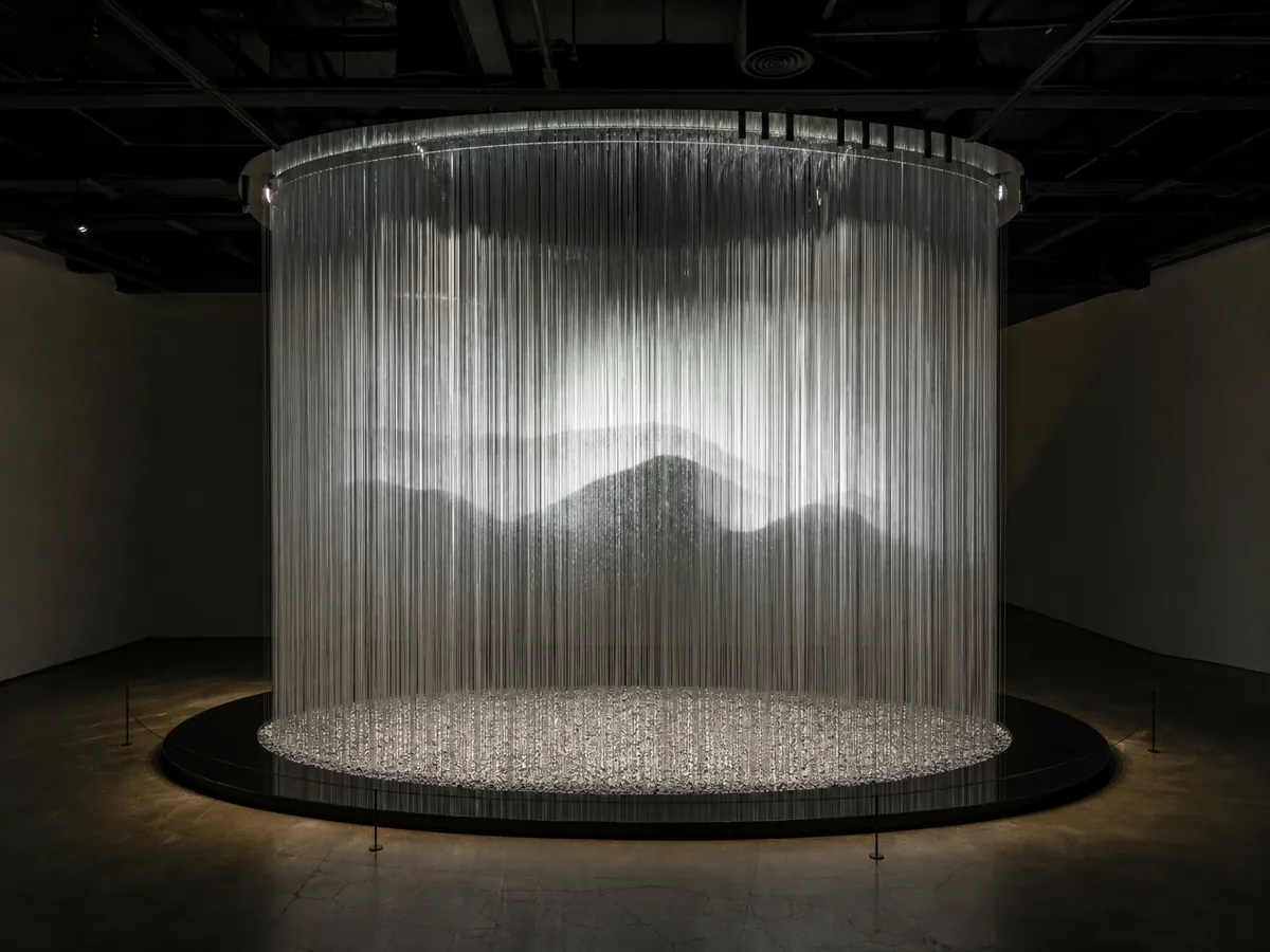 Projection Well — AI-generated artwork