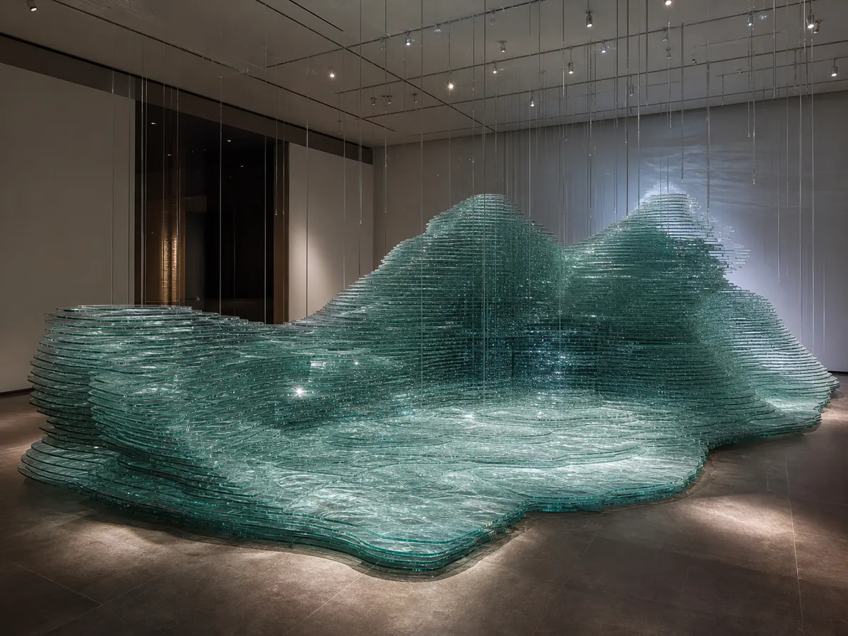 Glass Tide — AI-generated artwork