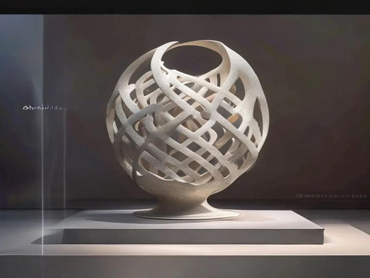 Lattice Vessel — AI-generated artwork
