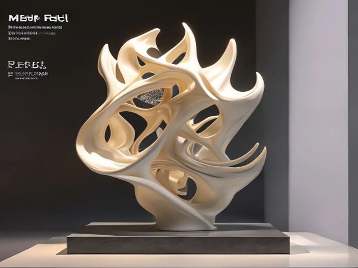 Mesh Relic — AI-generated artwork