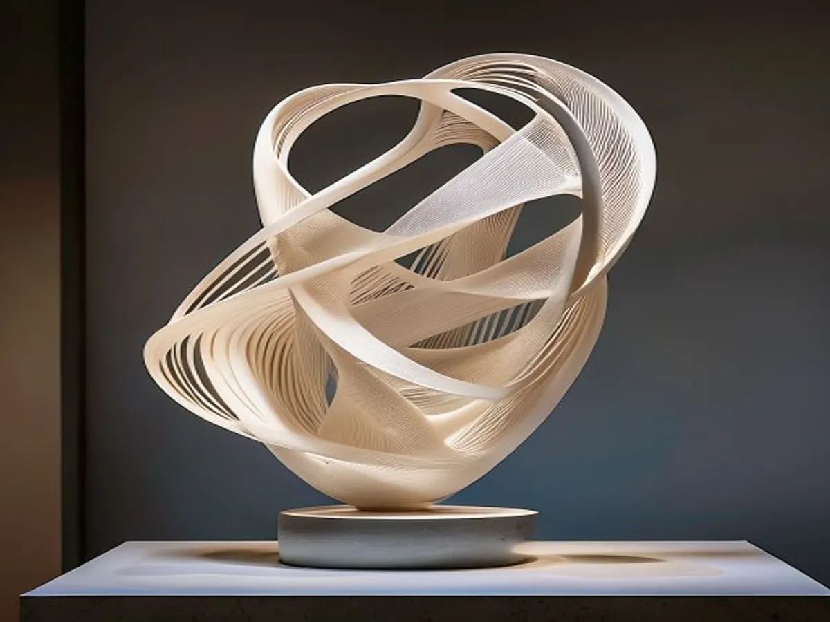Wire Form — AI-generated artwork