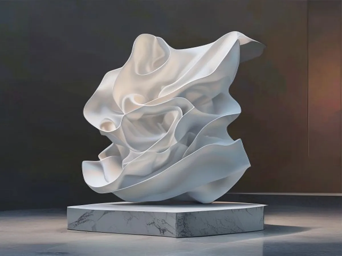 Glow Topology — AI-generated artwork