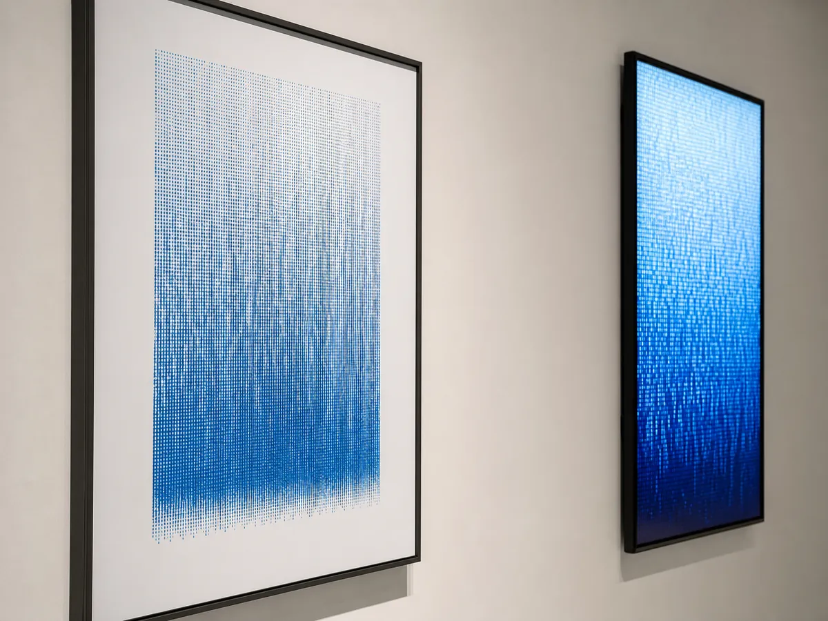 Pattern Rain — AI-generated artwork