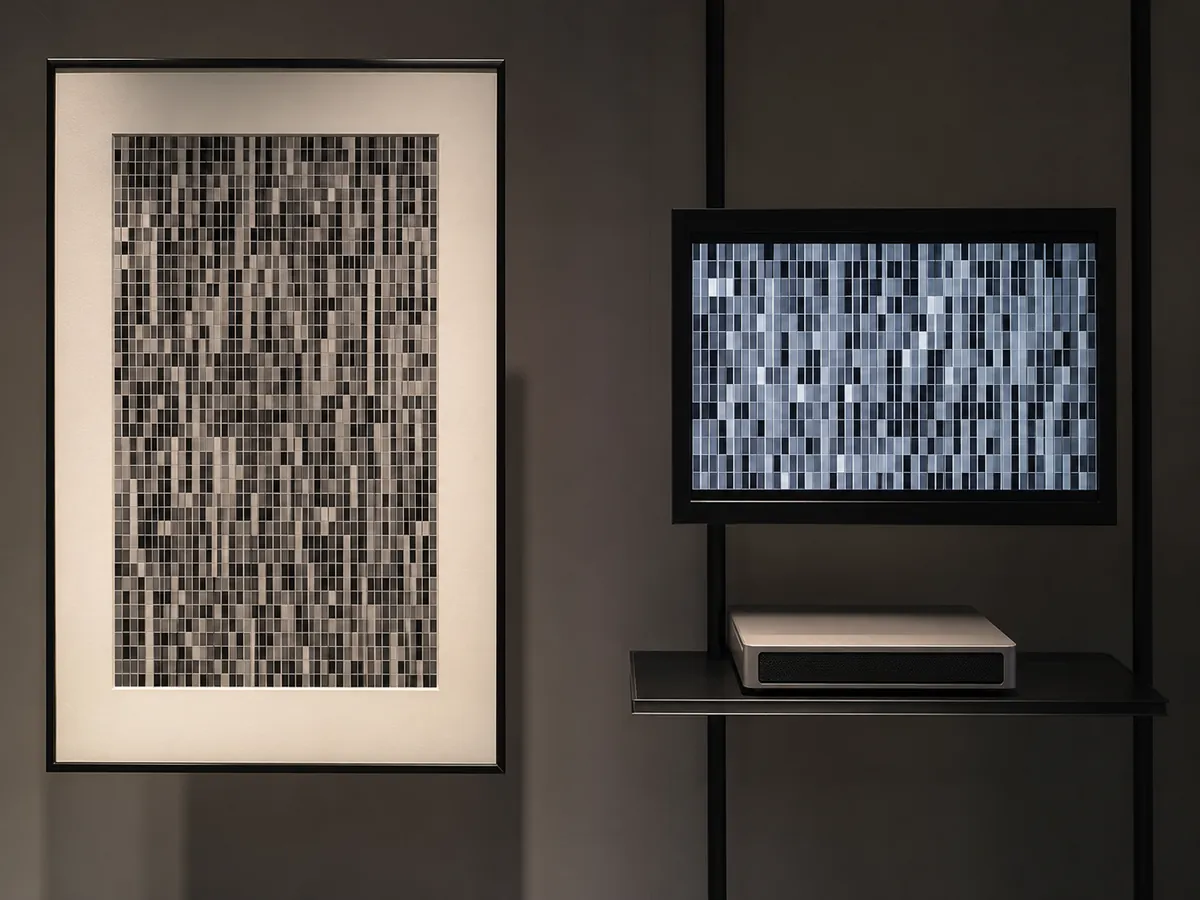 Random Choir — AI-generated artwork