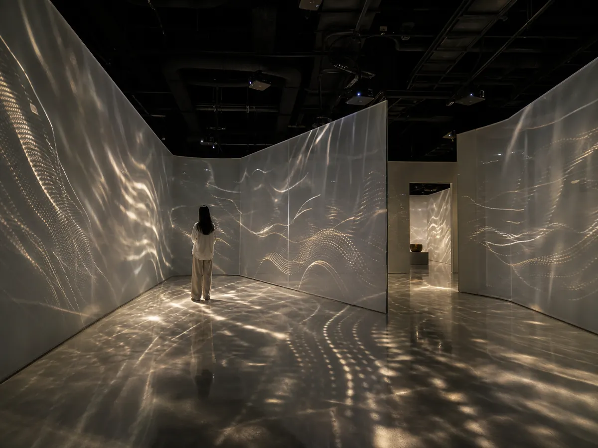 Light Labyrinth — AI-generated artwork