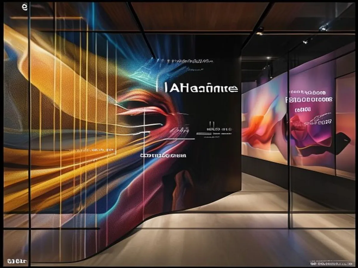 UI Afterimage — AI-generated artwork