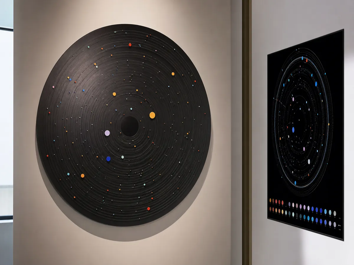 Orbit Chart — AI-generated artwork