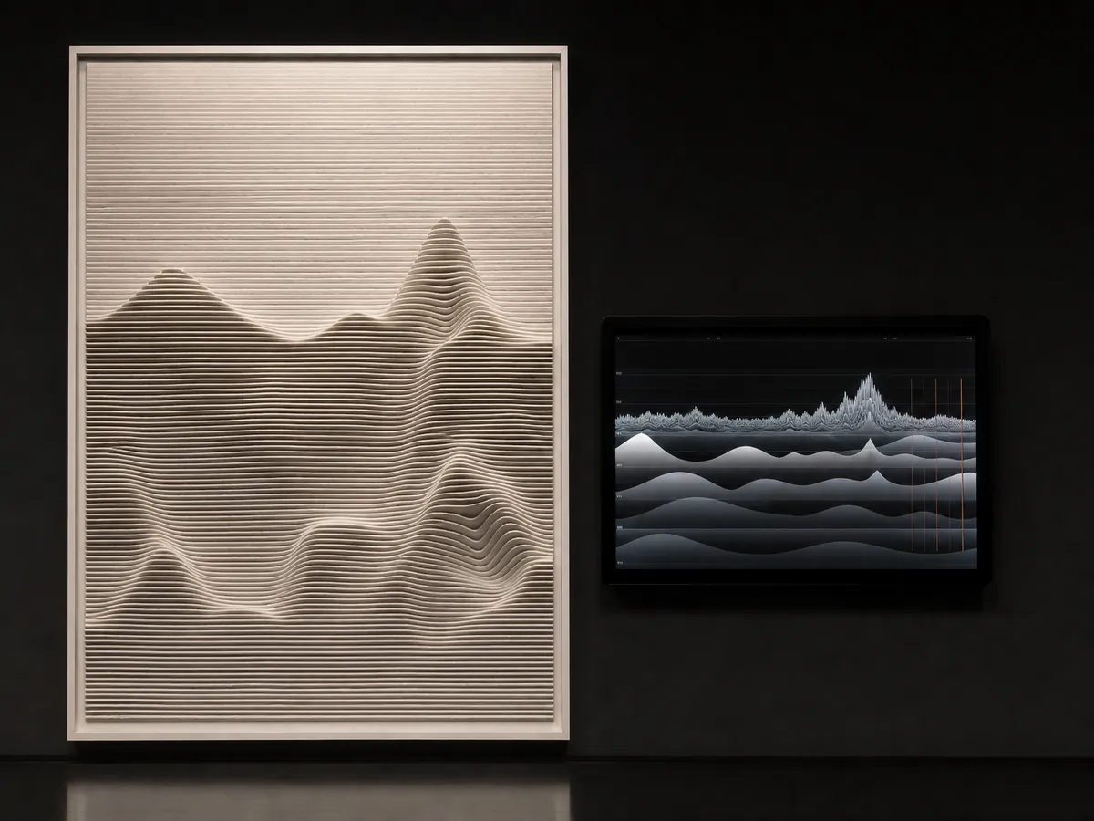 Index Landscape — AI-generated artwork