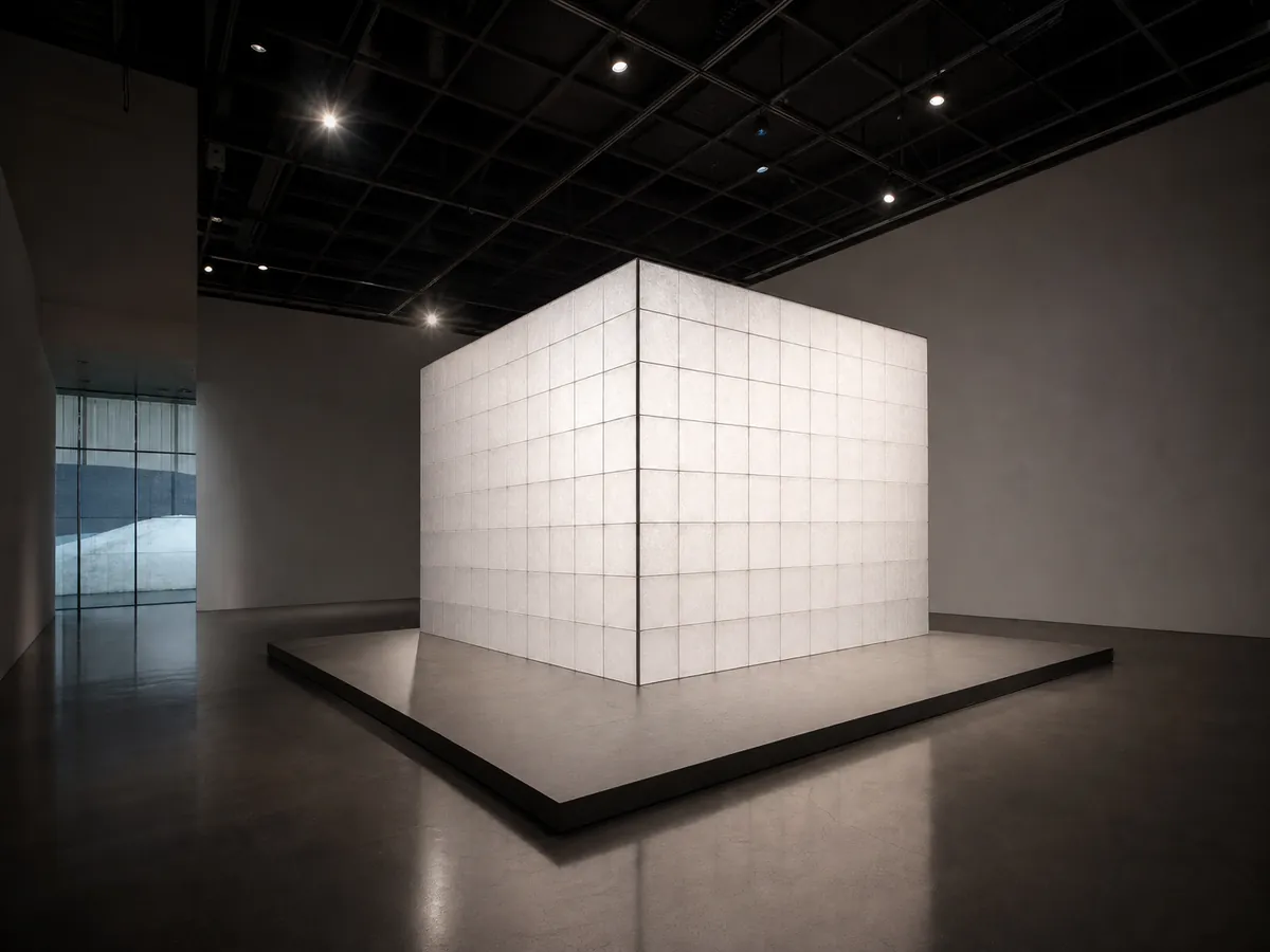 Silence Cube — AI-generated artwork