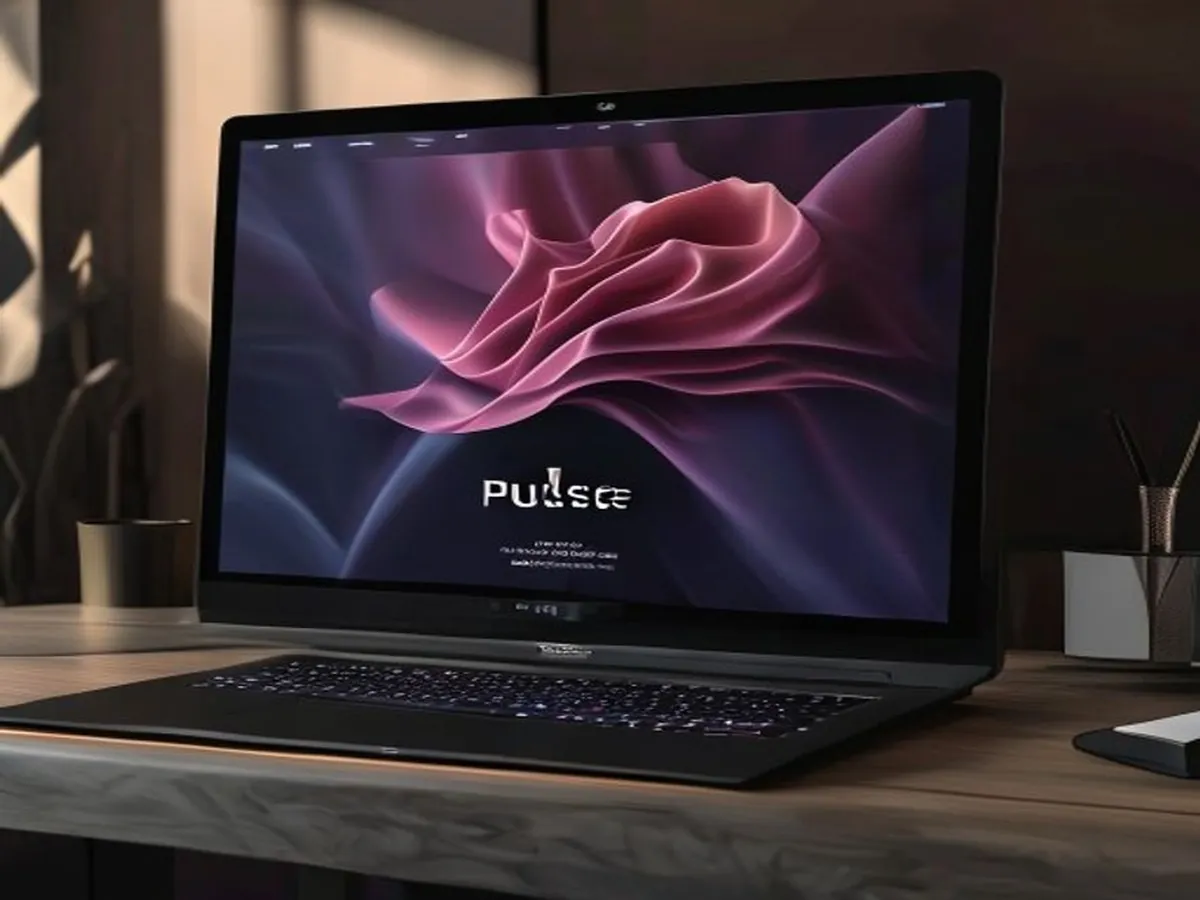 Pulse Footer — AI-generated artwork