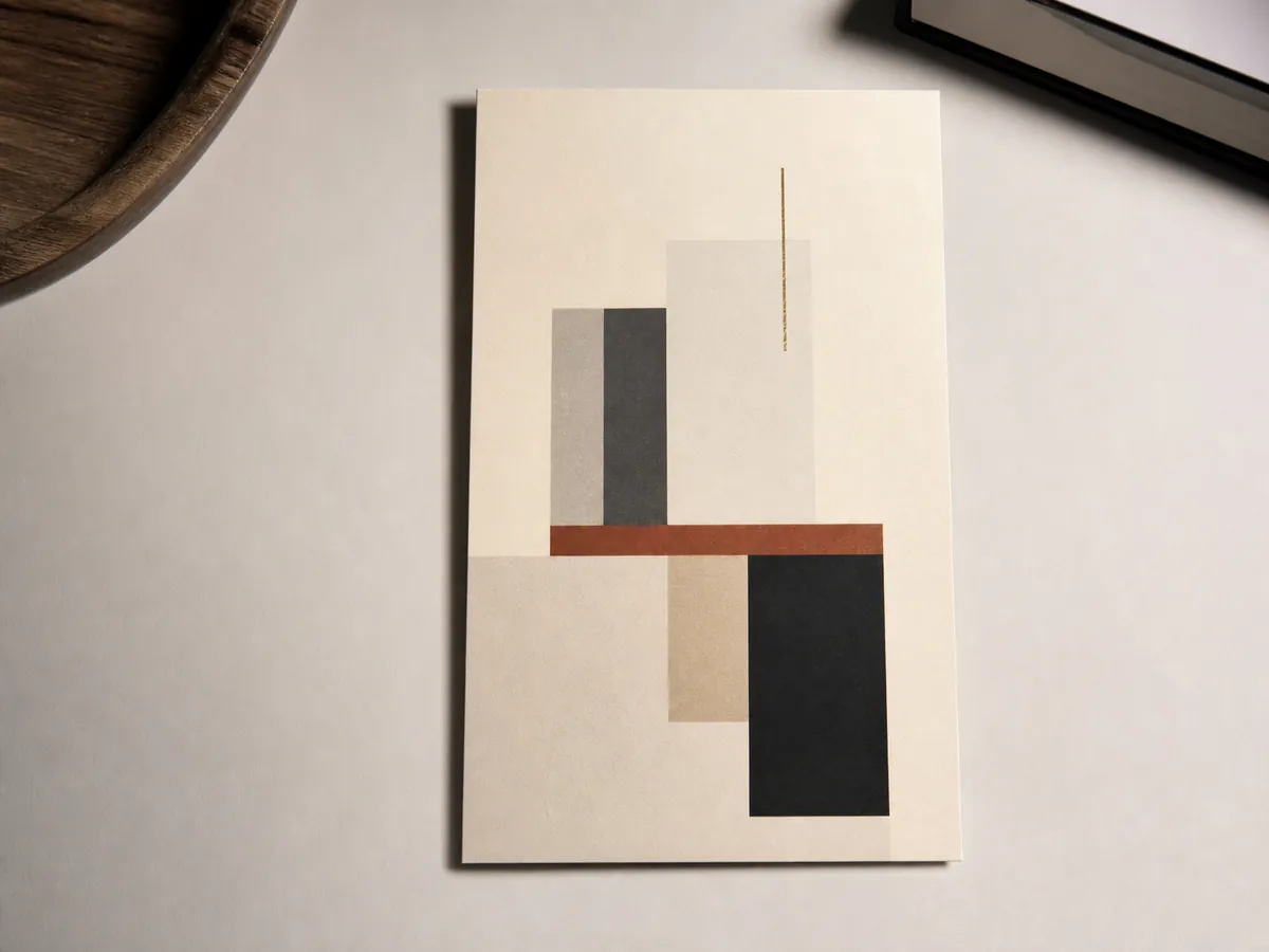 Material Card — AI-generated artwork