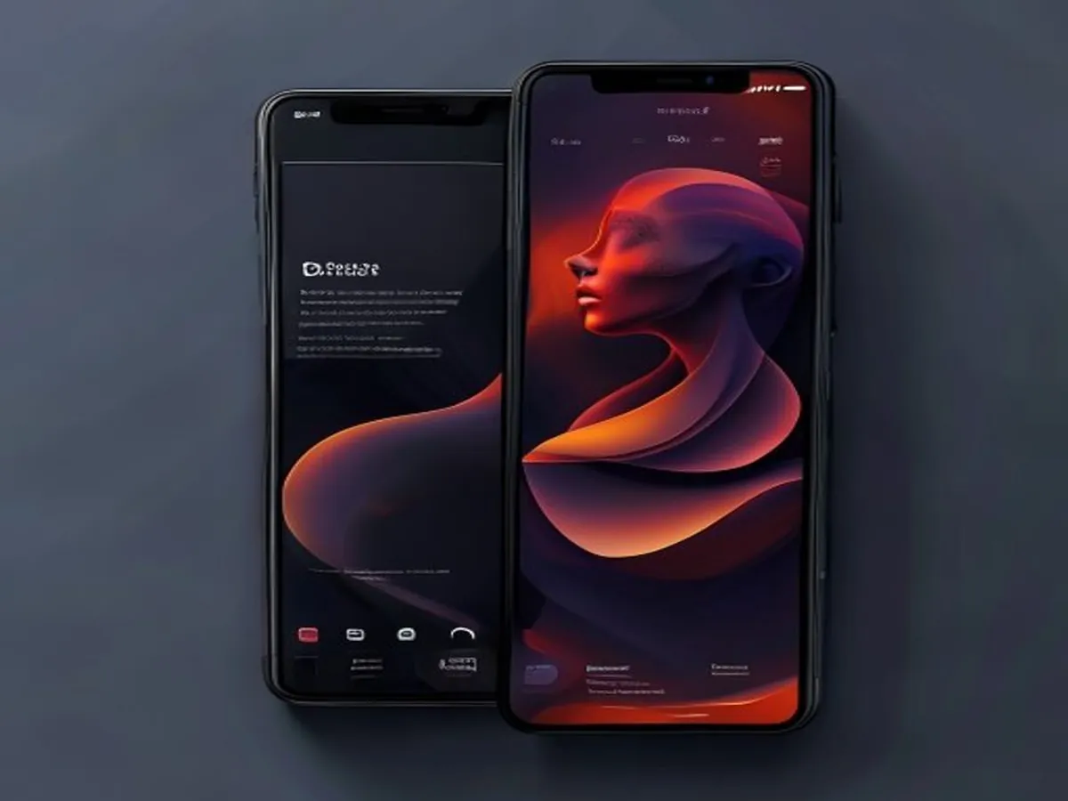 Profile Card — AI-generated artwork