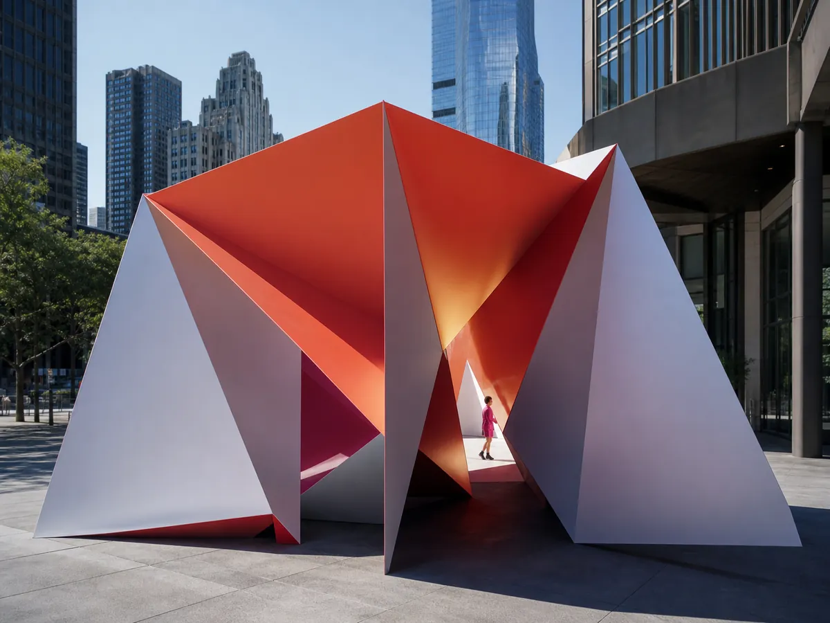 Fold City — AI-generated artwork