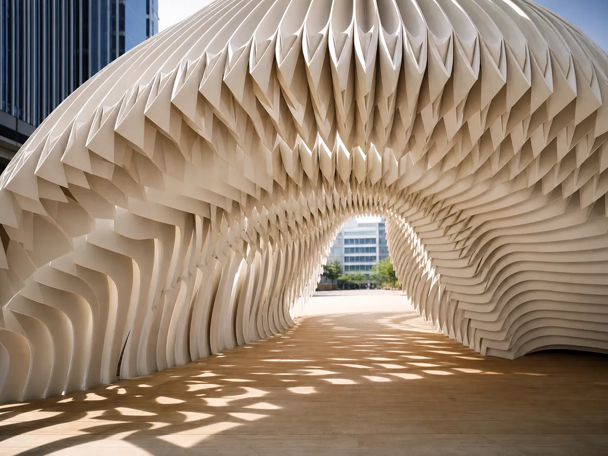 Paper Arch — AI-generated artwork