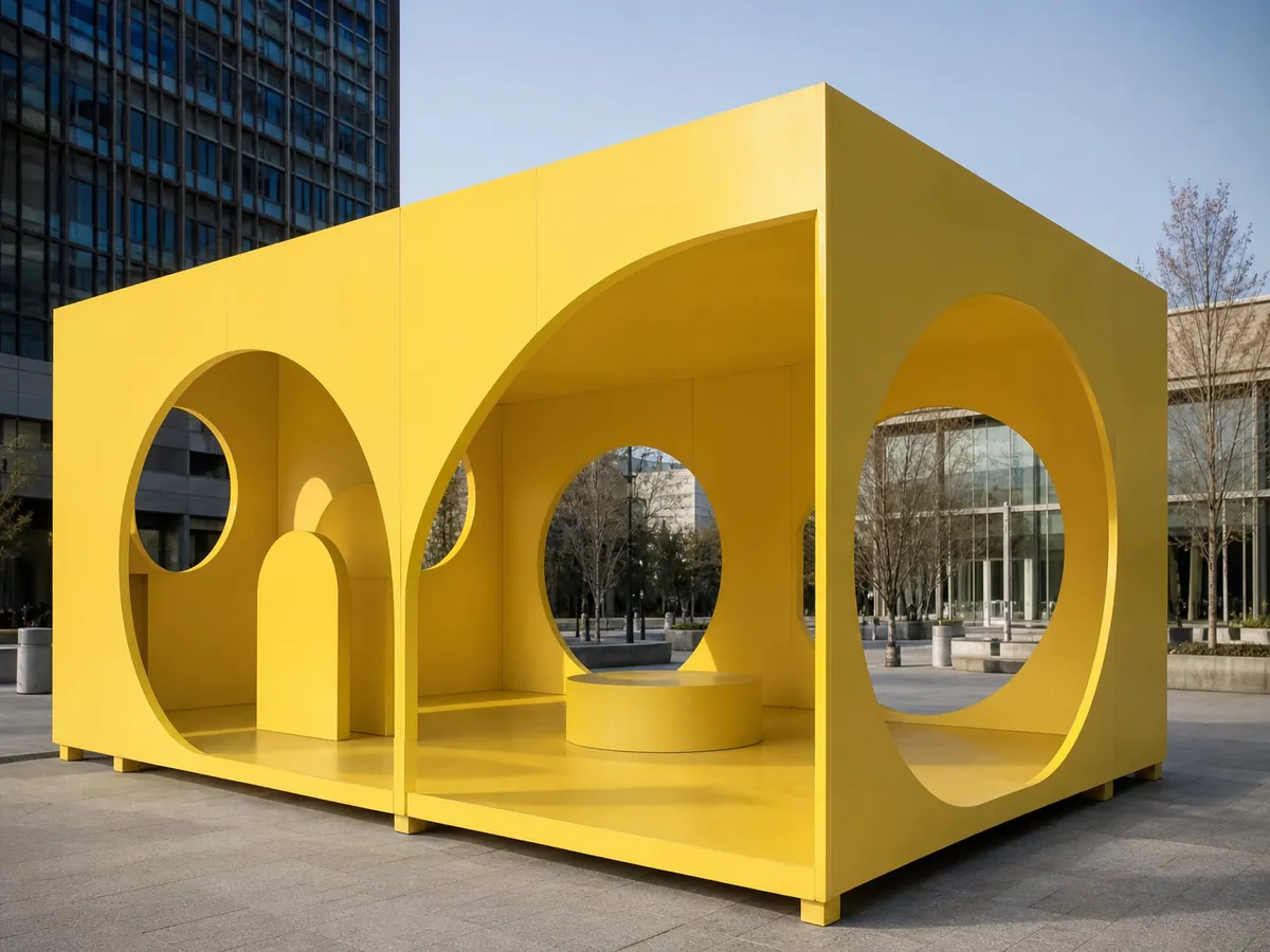 Street Pavilion — AI-generated artwork