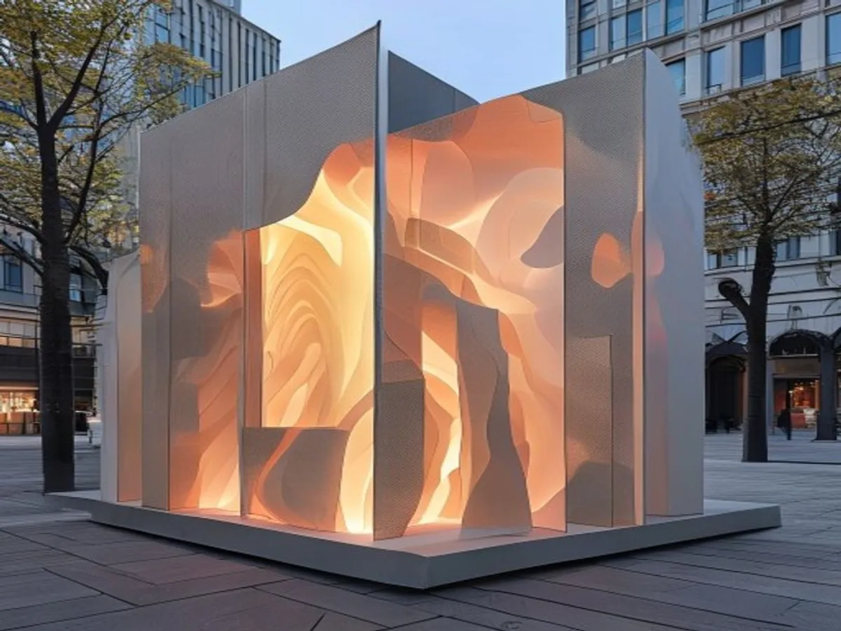 Cardboard Light — AI-generated artwork