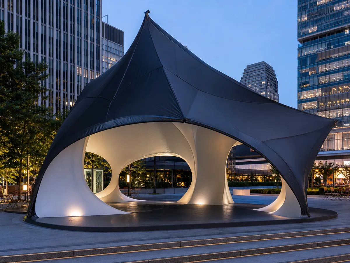 Night Tent — AI-generated artwork