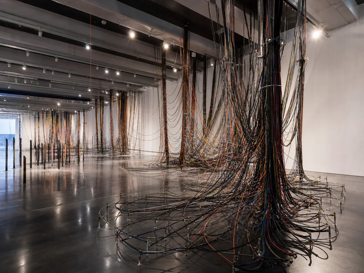 Cable Garden — AI-generated artwork