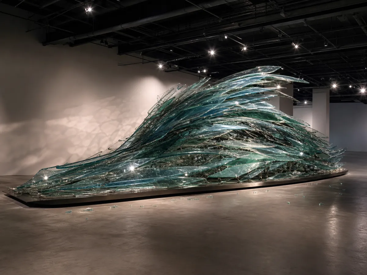Glass Tide — AI-generated artwork