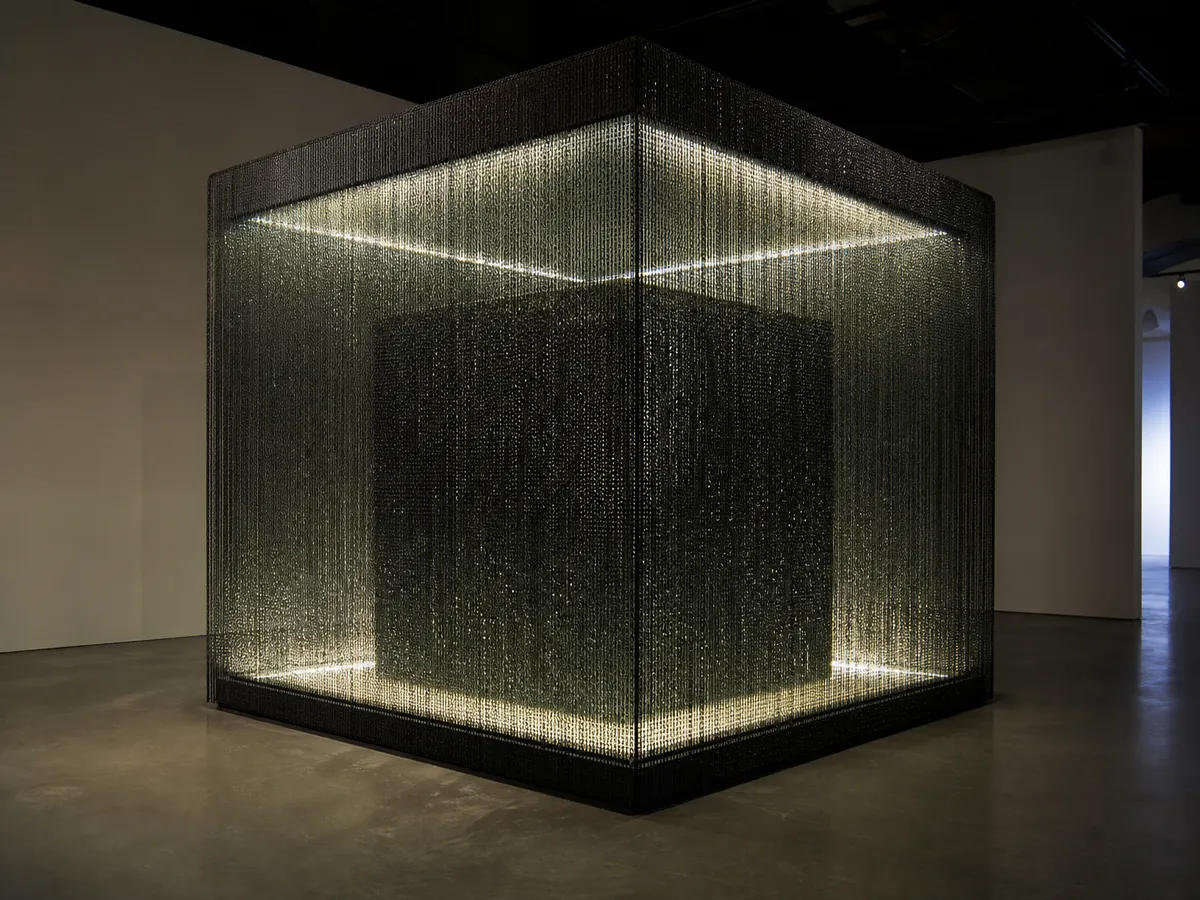 Silence Cube — AI-generated artwork
