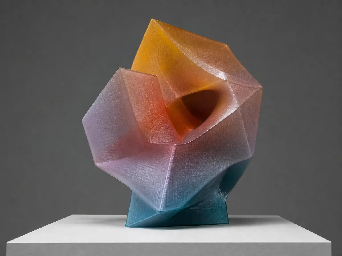 Soft Polygon — AI-generated artwork