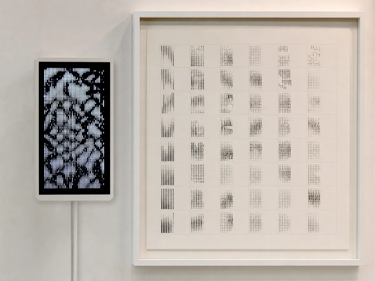 Mutation Grid — AI-generated artwork